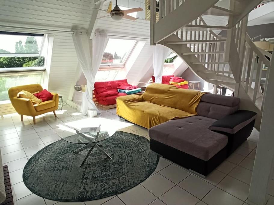 Superbe Loft 90M² Proche Parc Expo Nantes Apartman Kültér fotó